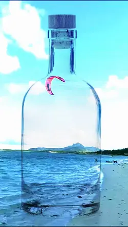 Overlay bottle