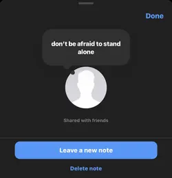 messenger notes