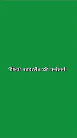 first month