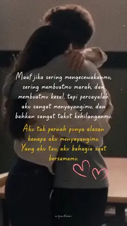 takut kehilanganmu