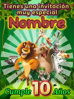 Madagascar invitació
