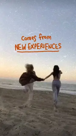 NEW EXPERIENCES ✨
