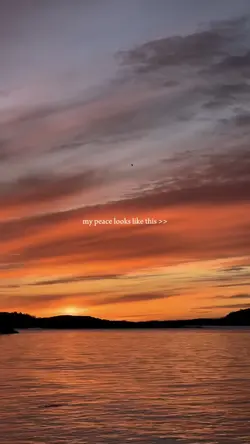 pov: my peace looks