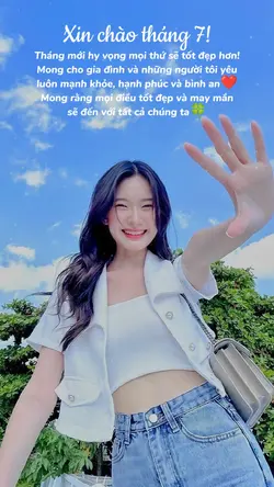 Xin chào tháng 7