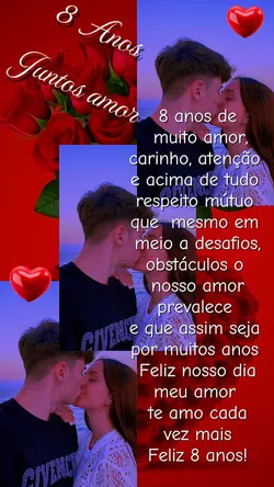 8ANOS JUNTOS CASAL 