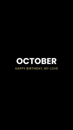 october bday 
