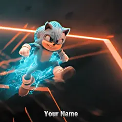Free Edit Sonic