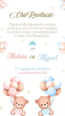 CHÁ REVELAÇÃO