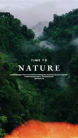TIME TO NATURE