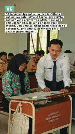 doa diberikan lancar