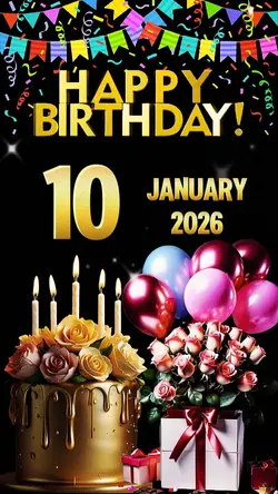 BIRTHDAY 10 JANUARY