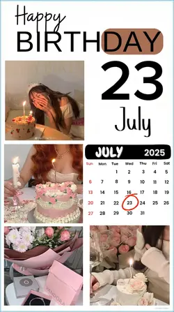 birthday 23 July 