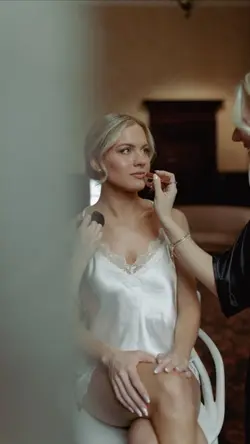 Wedding prep photos