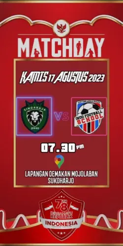 MATCHDAY HUT RI 78 