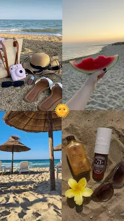 Summer edit collage 