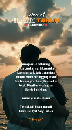 met ultah suamiku