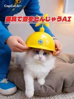 道具で空を飛ぶAI