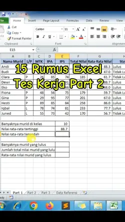 15 Rumus Excel Part2