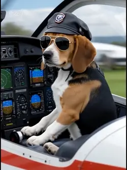 my dog becameA pilot