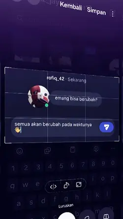emng bisa berubah? 
