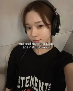 bare face