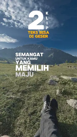 Memilih Maju Sendiri