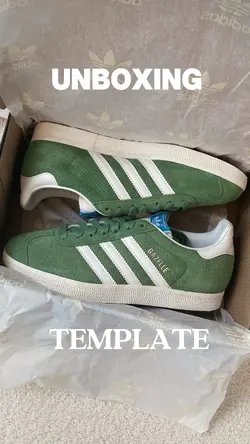 Unboxing template
