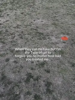 I’d forgive 