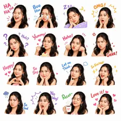 Trending sticker