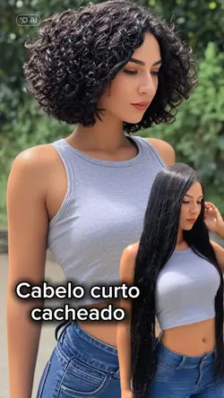 Curto cacheado