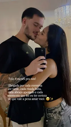 6 meses de namoro