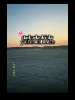 Starbucks drinks 🌸