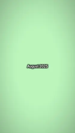 August 2025 2026