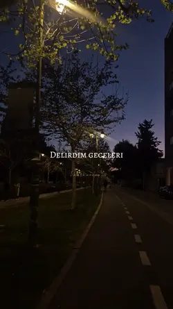 Delirdim geceleri