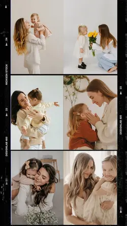 Mother and daughter 