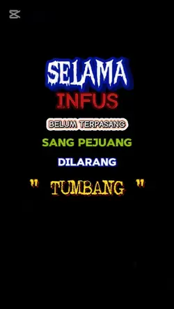 dilarang tumbang