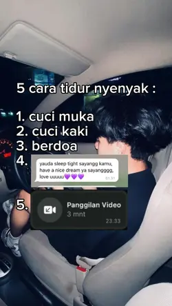 5 cara tidur nyenyak