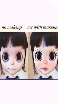 no makeup me with 