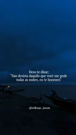 Não desista!