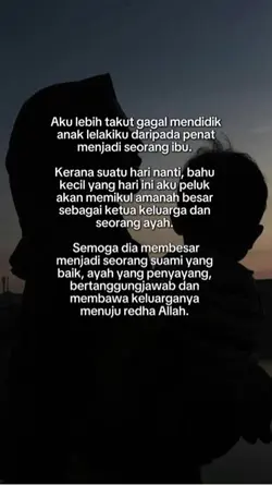 takut gagal mendidik