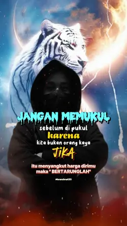 Quotes Harimau Keren