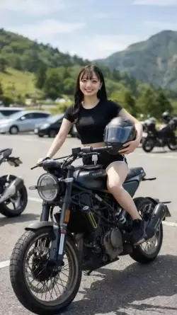 バイク女子