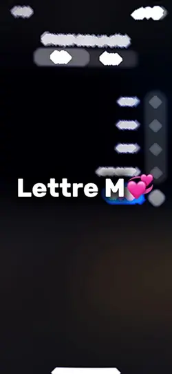 Lettre M🥰 