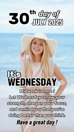 Wednesday, July 30