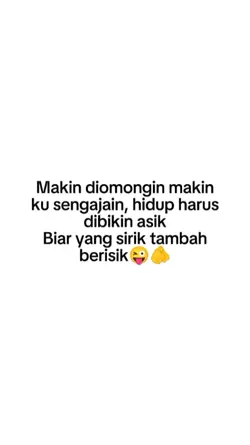 Semakin diomongin