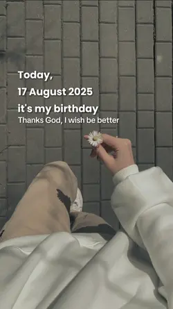 HBD FOR ME