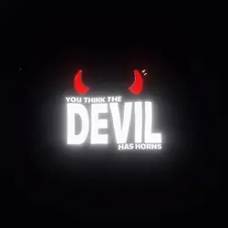 DEVIL HAS HORNS 💛