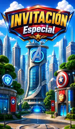 Invitacion Heroes