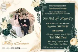 Mẫu thiệp cưới