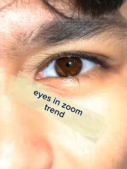 eye in zoom trend,??